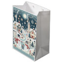 Search for winter scene gift bags Village