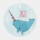 Recherche de narval ornements Noël