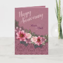 Search for red roses cards Damask