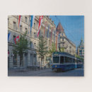 Recherche de trams puzzles Europe