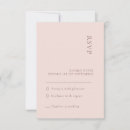 Search for pink response wedding invitations Simple