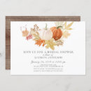 Search for leaves bridal shower invitations Autumn