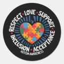 Search for support awareness stickers Acceptance