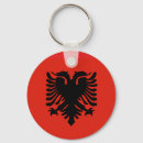 Recherche de drapeau l albanie porteclés Aigle