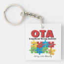 Search for occupations square keychains Therapy