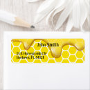 Search for honeycomb return address labels Farm