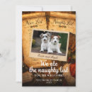 Search for nice list christmas cards Pet photo