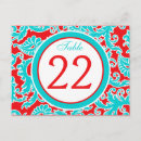 Search for red white damask postcards Chic