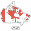Search for canada map stickers Flag