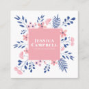 Recherche de motif fleuri cartes visite Pour tous