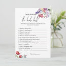Search for bride shower games Watercolor