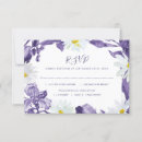 Recherche de iris pourpre invitations Élégant