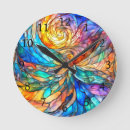 Recherche de multicolore horloges Couleurs