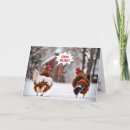 Search for funny chicken christmas cards Snow