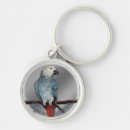 Search for african grey keychains Bird