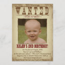 Search for wanted poster invitations Outlaw