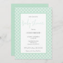 Search for mint baby shower invitations Whimsical