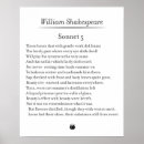 Recherche de shakespeares posters Poème
