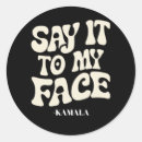 Search for face to face stickers Election
