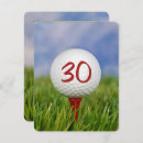 Search for golf 30th birthday invitations Party