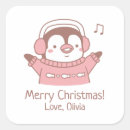 Search for happy penguin stickers Merry christmas