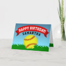 Search for softball birthday cards Balls