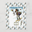 Recherche de ski alpin cartes postales Descente