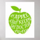 Search for apple a day posters Quote