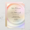 Search for circular wedding invitations Modern