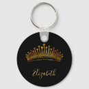 Search for queens crown keychains Gold