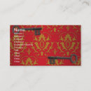 Recherche de clés vintages cartes visite Clé squelette