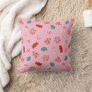 Search for pink candy cane pillows Xmas
