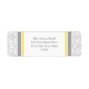 Search for charcoal grey return address labels Contemporary