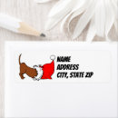 Recherche de dachshund dog étiquettes adresse retour Dessin