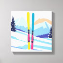 Search for winter blue art Ski
