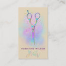 Search for purple glitter business cards Iridescent