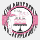 Search for pink birthday cake stickers Bow