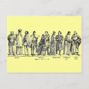 Recherche de conception de costume cartes postales Mode