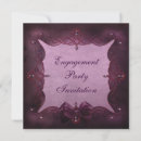 Search for purple engagement party invitations Classy