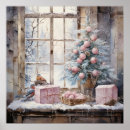 Search for watercolor christmas trees art Pink