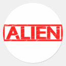 Search for alien humour stickers Funny