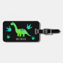 Search for dinosaur luggage tags Boy