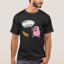 Recherche de porc drôle tshirts Bbq