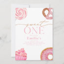Recherche de sweet one anniversaire invitations Un anniversaire doux