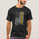 Recherche de electrician tshirts Flag