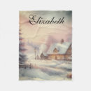 Search for log cabin blankets Vintage