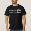 Search for airplane mode tshirts Introvert humour