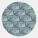 Search for fish pattern stickers Beach