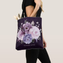 Recherche de pourpre tote bags Rose
