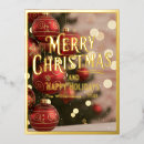 Search for red ornament postcards Festive